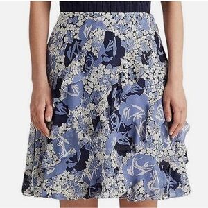 Lauren Ralph Lauren Blue Floral Chiffon Ruffled A Line Skirt Zip
Close Size 18W